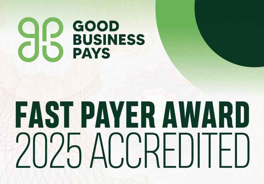 GBP Fast Payer Award 2025 accredited